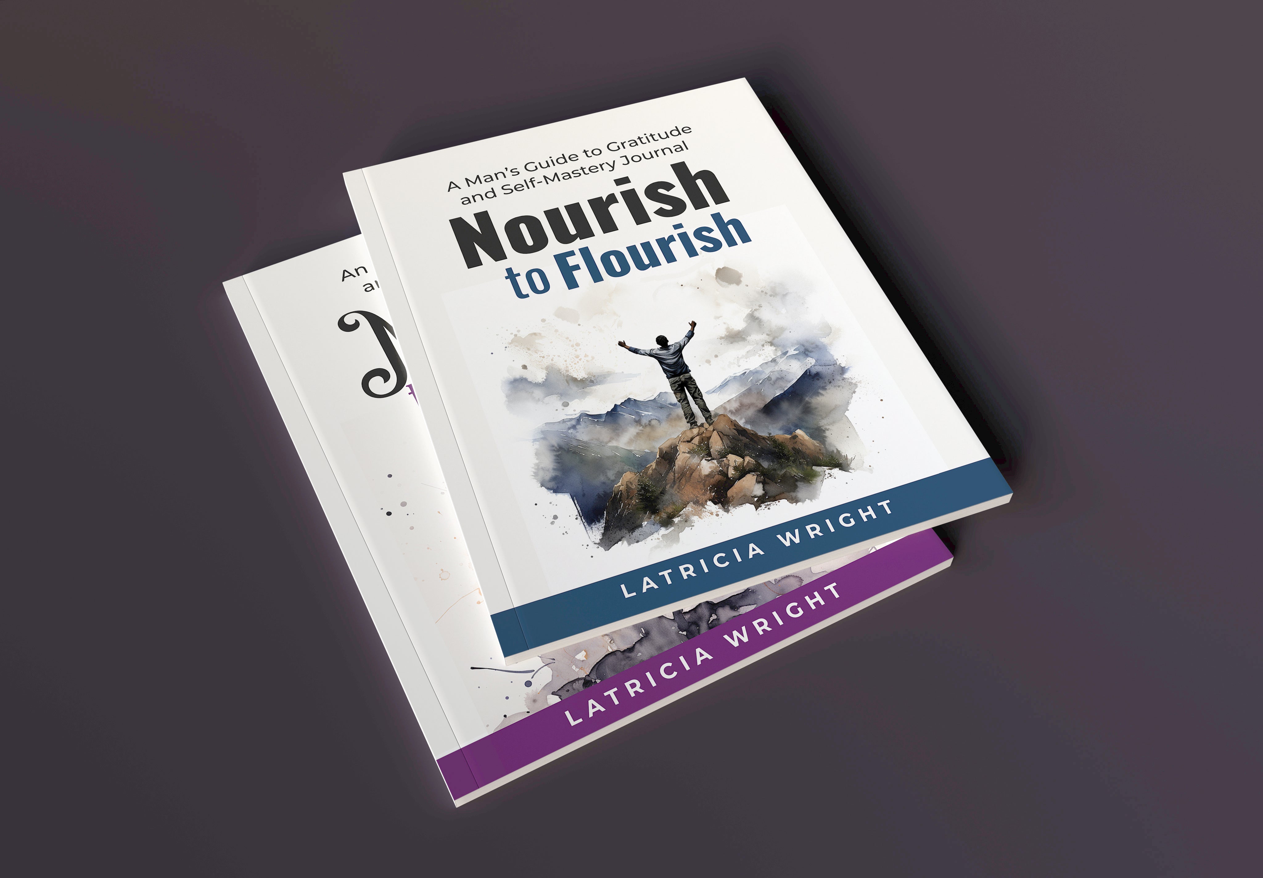 Nourish to Flourish gratitude journal for men and women