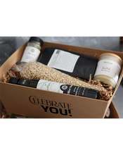 Load image into Gallery viewer, basil olive oil, amish non gmo popcorn, baby popcorn, beeswax candle, cilantro lime bliss spice blend, custom spice blend, citrus ginger tea olive seed functionali-tea, giftbox, holiday gift, corporate gift, basil olive oil, amish non gmo popcorn, baby popcorn, beeswax candle, cilantro lime bliss spice blend, custom spice blend, citrus ginger tea