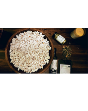 Load image into Gallery viewer, non gmo popcorn amish baby popcorn air popped beeswax candle functionali-tea functionalitea olive oil olive seed