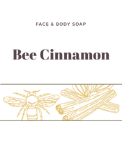 Load image into Gallery viewer, Bee Cinnamon Soap label - Olive Seed
