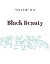 Load image into Gallery viewer, Black Beauty Soap label - Olive Seed