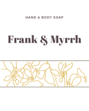 Load image into Gallery viewer, Frank &amp; Myrrh Soap label - Olive Seed
