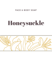 Load image into Gallery viewer, Honeysuckle Soap label - Olive Seed
