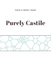 Load image into Gallery viewer, Purely Castile Soap label - Olive Seed
