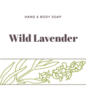 Load image into Gallery viewer, Wild Lavender Soap label - Olive Seed
