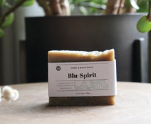 Load image into Gallery viewer, Blu-Spirit a 5 oz. hand and body soap bar. handcrafted