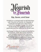 Load image into Gallery viewer, Nourish to Flourish Journal for Women
