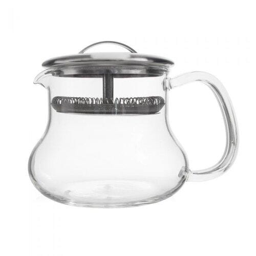 Sitka Glass Teapot - Olive Seed